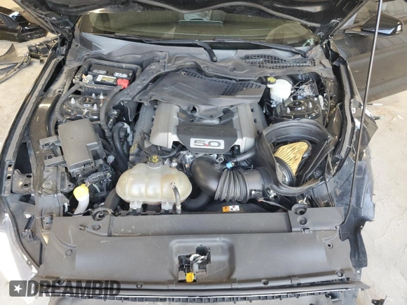 2017 Ford Mustang GT with VIN 1FA6P8CF7H5257617, listed as a Copart auction lot 53261305 with 63,470 mi miles and Salvage title. Bid and sale history available at DreamBid. Image 11.