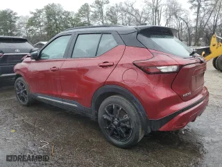 2022 Nissan Kicks SR with VIN 3N1CP5DV9NL495954, listed as a Copart auction lot 48187415 with 58,395 mi miles and Salvage Title. Bid and sale history available at carsss.com. Image 2.