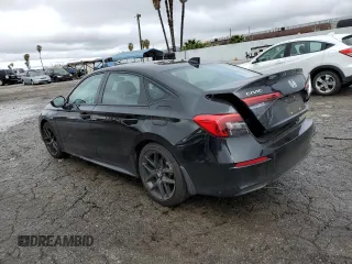 2023 Honda Civic Sedan Sport with VIN 2HGFE2F52PH525854, listed as a Copart auction lot 44177365 with 14,716 mi miles and Salvage Title. Bid and sale history available at carsss.com. Image 2.
