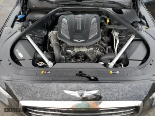 2017 Genesis G90 3.3T Premium with VIN KMHG34JA7HU025207, listed as a Copart auction lot 78141164 with 182,843 mi miles and Salvage Title. Bid and sale history available at carsss.com. Image 11.