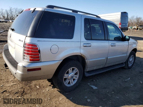 2002 Mercury Mountaineer z VIN 4M2DU86W52UJ12525, wystawiony jako Copart lot #42926725 z przebiegiem 192 281 mil mil oraz Szkoda całkowita • Salvage title. Historia ofert i sprzedaży dostępna na DreamBid. Obrazek 3.