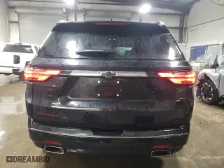 2022 Chevrolet Traverse Premier with VIN 1GNEVKKW1NJ130723, listed as a Copart auction lot 45307185 with 17,765 mi miles and Salvage Title. Bid and sale history available at carsss.com. Image 6.