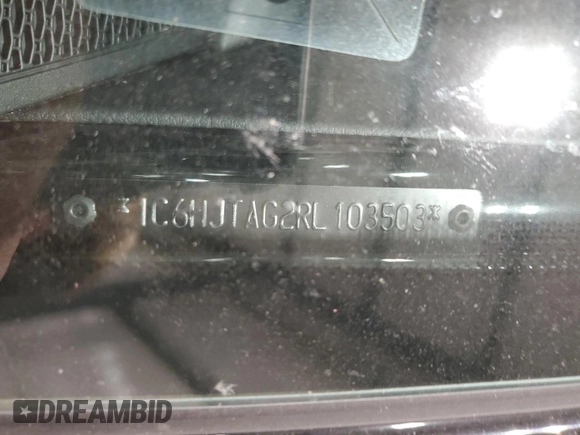 2024 Jeep Gladiator Sport z VIN 1C6HJTAG2RL103503, wystawiony jako Copart lot #82096704 z przebiegiem Nie podano mil oraz Szkoda całkowita • Salvage title. Historia ofert i sprzedaży dostępna na DreamBid. Obrazek 12.