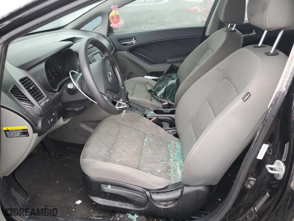 2015 Kia Forte LX with VIN KNAFK4A61F5391702, listed as a Copart auction lot 86034544 with 183,149 mi miles and Salvage Title. Bid and sale history available at carsss.com. Image 7.