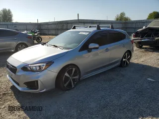 2017 Subaru Impreza Special Sports with VIN 4S3GTAM62H3735051, listed as a Copart auction lot 65237745 with 95,326 mi miles and Salvage title. Bid and sale history available at DreamBid. Image 1.