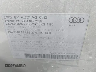 2013 Audi Q5 Premium Plus with VIN WA1LFAFP8DA058907, listed as a IAAI auction lot 42250469 with 113,742 mi miles and . Bid and sale history available at DreamBid. Image 9.
