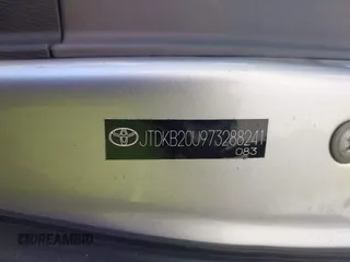 2007 Toyota Prius with VIN JTDKB20U973288241, listed as a IAAI auction lot 41914009 with 197,651 mi miles. Bid and sale history available at carsss.com. Image 9.