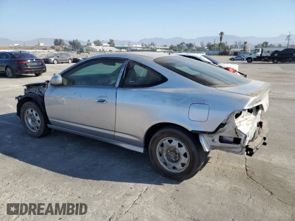 2002 Acura RSX Type S with VIN JH4DC53082C016478, listed as a Copart auction lot 75098844 with 181,082 mi miles and Salvage Title. Bid and sale history available at carsss.com. Image 2.