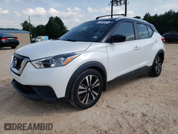 2018 Nissan Kicks SV with VIN 3N1CP5CU3JL511892, listed as a Copart auction lot 57260555 with 71,305 mi miles and Salvage title. Bid and sale history available at DreamBid. Image 1.