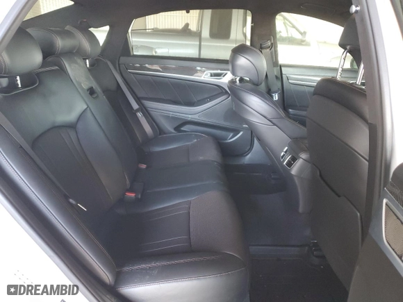 2018 Genesis G80 3.3T Sport with VIN KMHGN4JB8JU230589, listed as a Copart auction lot 42964245 with 86,391 mi miles and Salvage Title. Bid and sale history available at carsss.com. Image 10.