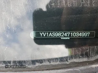 2007 Volvo S80 I6 with VIN YV1AS982471034997, listed as a Copart auction lot 71587574 with 148,992 mi miles and Salvage Title. Bid and sale history available at carsss.com. Image 12.