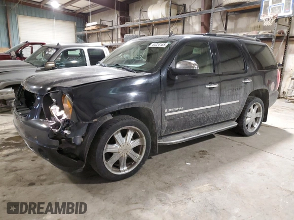 2009 GMC Yukon Denali z VIN 1GKFK03209J115789, wystawiony jako Copart lot #44224165 z przebiegiem 221 292 mil mil oraz Szkoda całkowita • Salvage title. Historia ofert i sprzedaży dostępna na DreamBid. Obrazek 1.