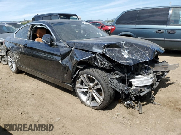 2019 BMW 4 Series 440i xDrive with VIN WBA4W9C52KAF98861, listed as a Copart auction lot 54269095 with Not provided miles and Salvage title. Bid and sale history available at DreamBid. Image 4.