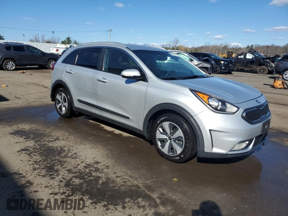 2017 Kia Niro EX with VIN KNDCC3LC9H5047781, listed as a Copart auction lot 50793355 with 103,999 mi miles and Salvage Title. Bid and sale history available at carsss.com. Image 4.