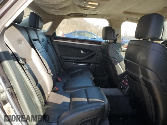2008 Audi A8 L 4.2L with VIN WAUMV94E88N011613, listed as a Copart auction lot 48671745 with 166,225 mi miles and Clean Title. Bid and sale history available at carsss.com. Image 10.