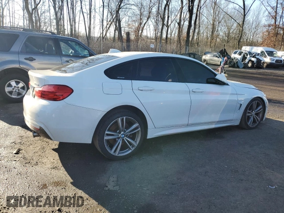 2016 BMW 4 Series 435i xDrive z VIN WBA4B3C59GG529000, wystawiony jako Copart lot #86324874 z przebiegiem 91 626 mil mil oraz Szkoda całkowita • Salvage title. Historia ofert i sprzedaży dostępna na DreamBid. Obrazek 3.