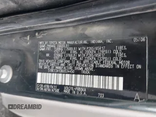 2006 Toyota Tundra SR5 with VIN 5TBET34136S534450, listed as a IAAI auction lot 41235423 with 225,474 mi miles. Bid and sale history available at carsss.com. Image 9.