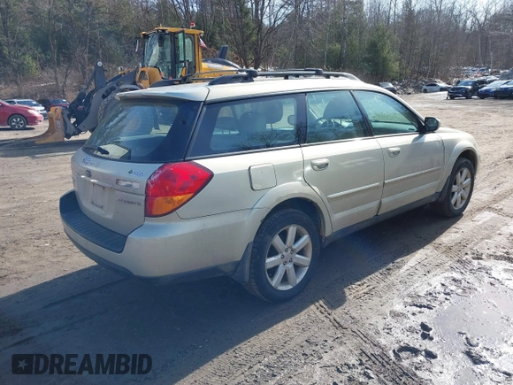 2006 Subaru Legacy Outback Limited with VIN 4S4BP62C067324740, listed as a IAAI auction lot 41786011 with 180,276 mi miles and . Bid and sale history available at DreamBid. Image 4.