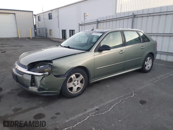 2004 Chevrolet Malibu Maxx LT with VIN 1G1ZU64864F183754, listed as a Copart auction lot 80059374 with 213,661 mi miles and Salvage Title. Bid and sale history available at carsss.com. Image 1.
