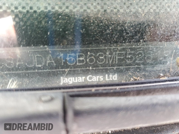 2003 Jaguar XJ with VIN SAJDA15B63MF52618, listed as a Copart auction lot 64336415 with Not provided miles and Clean title. Bid and sale history available at DreamBid. Image 12.