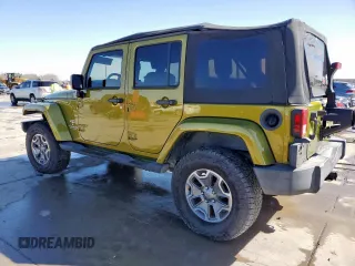 2007 Jeep Wrangler Unlimited Sahara z VIN 1J4GB591X7L165493, wystawiony jako Copart lot #47468205 z przebiegiem Nie podano mil oraz Czysty tytuł • Clean title. Historia ofert i sprzedaży dostępna na DreamBid. Obrazek 2.