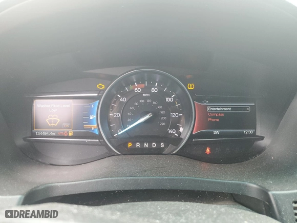 2017 Ford Explorer XLT with VIN 1FM5K8D86HGB05347, listed as a Copart auction lot 44648915 with 134,494 mi miles and Salvage Title. Bid and sale history available at carsss.com. Image 9.