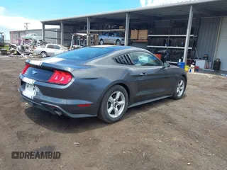 2018 Ford Mustang EcoBoost with VIN 1FA6P8TH0J5123717, listed as a IAAI auction lot 42542683 with 101,729 mi miles and . Bid and sale history available at DreamBid. Image 4.
