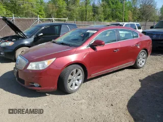 2010 Buick LaCrosse CXL with VIN 1G4GC5EGXAF309140, listed as a Copart auction lot 53639345 with 0 mi miles and Salvage Title. Bid and sale history available at carsss.com. Image 1.
