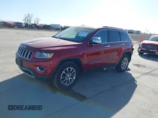 2015 Jeep Grand Cherokee Limited with VIN 1C4RJFBG5FC836296, listed as a IAAI auction lot 41803918 with 173,828 mi miles. Bid and sale history available at carsss.com. Image 18.
