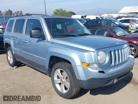 2013 Jeep Patriot Sport with VIN 1C4NJRBB8DD254107, listed as a IAAI auction lot 42170628 with 146,429 mi miles and . Bid and sale history available at carsss.com. Image 1.