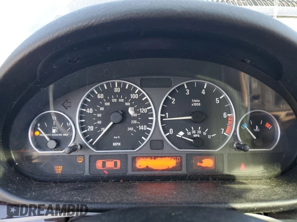 2003 BMW 3 Series 330i with VIN WBAEV534X3KM25248, listed as a Copart auction lot 43008435 with 0 mi miles and Clean Title. Bid and sale history available at carsss.com. Image 9.
