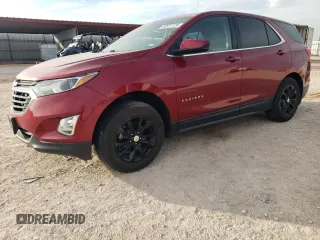 2018 Chevrolet Equinox LT with VIN 2GNAXSEV4J6254553, listed as a Copart auction lot 80531124 with 92,977 mi miles and Clean Title. Bid and sale history available at DreamBid. Image 1.