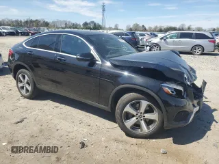 2019 Mercedes-Benz GLC 300 with VIN WDC0J4KB0KF583554, listed as a Copart auction lot 51071455 with 35,418 mi miles and Salvage Title. Bid and sale history available at DreamBid. Image 4.