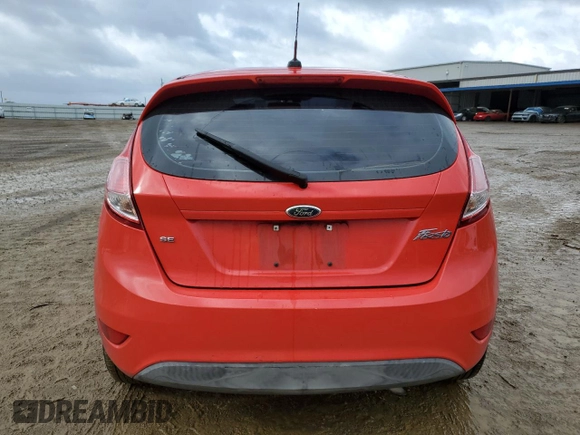 2015 Ford Fiesta SE with VIN 3FADP4EJ4FM164398, listed as a Copart auction lot 51496455 with 114,535 mi miles and Salvage Title. Bid and sale history available at carsss.com. Image 6.
