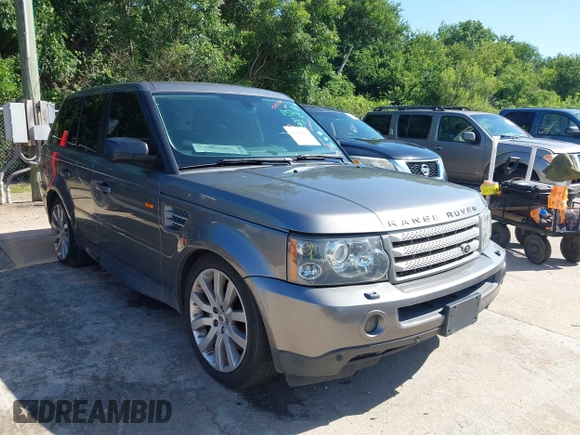 2007 Land Rover Range Rover Sport SC with VIN SALSH234X7A115746, listed as a IAAI auction lot 42452889 with 294,507 mi miles and . Bid and sale history available at DreamBid. Image 1.