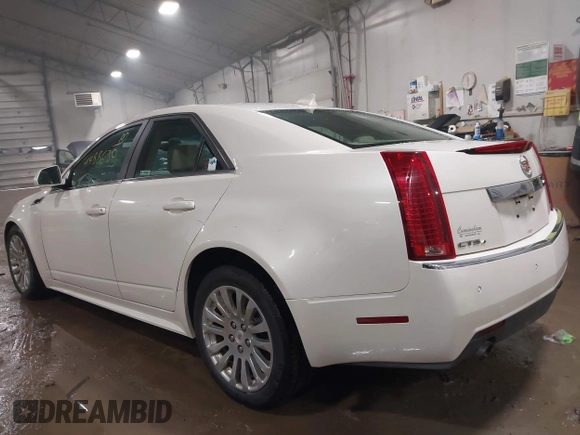 2011 Cadillac CTS Premium with VIN 1G6DS5ED5B0119012, listed as a IAAI auction lot 41488630 with 122,184 mi miles. Bid and sale history available at carsss.com. Image 3.