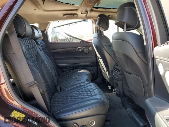 2021 Genesis GV80 with VIN KMUHCESC7MU044023, listed as a Copart auction lot 51942605 with 58,038 mi miles and Salvage title. Bid and sale history available at DreamBid. Image 11.