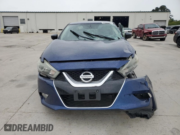 2017 Nissan Maxima S with VIN 1N4AA6AP4HC424152, listed as a Copart auction lot 56004285 with 69,854 mi miles and Salvage title. Bid and sale history available at DreamBid. Image 5.