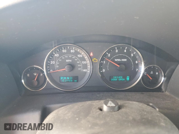 2007 Jeep Commander Limited with VIN 1J8HG58287C608187, listed as a Copart auction lot 52937855 with 163,456 mi miles and Salvage title. Bid and sale history available at DreamBid. Image 9.