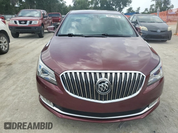 2014 Buick LaCrosse with VIN 1G4GA5GR6EF304074, listed as a Copart auction lot 59717635 with 63,999 mi miles and Salvage title. Bid and sale history available at DreamBid. Image 5.