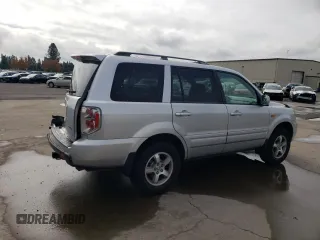 2006 Honda Pilot EX with VIN 2HKYF18436H532899, listed as a Copart auction lot 52142875 with 228,685 mi miles and Salvage Title. Bid and sale history available at DreamBid. Image 3.