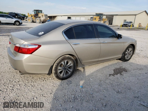 2015 Honda Accord LX with VIN 1HGCR2F32FA077134, listed as a Copart auction lot 53617215 with 171,276 mi miles and Salvage Title. Bid and sale history available at carsss.com. Image 3.