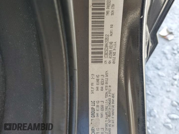 2010 Chrysler Sebring Touring z VIN 1C3BC5ED9AN153512, wystawiony jako Copart lot #54337055 z przebiegiem 134 560 mil mil oraz Szkody całkowita. Historia ofert i sprzedaży dostępna na DreamBid. Obrazek 12.