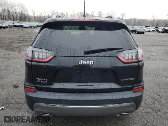 2020 Jeep Cherokee Limited with VIN 1C4PJMDX3LD562210, listed as a Copart auction lot 82904974 with 101,022 mi miles and Non repairable. Bid and sale history available at DreamBid. Image 6.