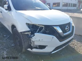 2017 Nissan Rogue SV with VIN JN8AT2MT9HW130772, listed as a IAAI auction lot 41299627 with 128,172 mi miles. Bid and sale history available at carsss.com. Image 6.