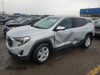 2020 GMC Terrain SLE с VIN 3GKALMEV3LL167911, выставлен на аукционе Copart как лот 53833765 с пробегом 70 568 миль миль и Списание • Salvage title. История ставок и продаж доступна на DreamBid. Изображение 1.