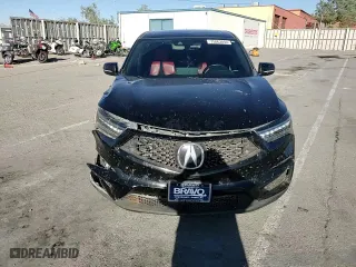 2021 Acura RDX w/A-Spec Package with VIN 5J8TC1H60ML011816, listed as a Copart auction lot 75062894 with 90,235 mi miles and Salvage Title. Bid and sale history available at carsss.com. Image 12.