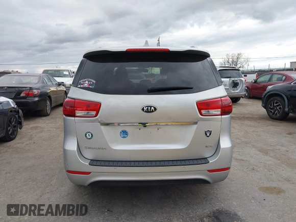 2016 Kia Sedona EX with VIN KNDMC5C13G6100420, listed as a IAAI auction lot 41785604 with 142,677 mi miles. Bid and sale history available at carsss.com. Image 16.