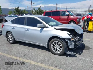 2019 Nissan Sentra SV with VIN 3N1AB7AP7KY454843, listed as a IAAI auction lot 41993269 with 137,806 mi miles and . Bid and sale history available at DreamBid. Image 1.
