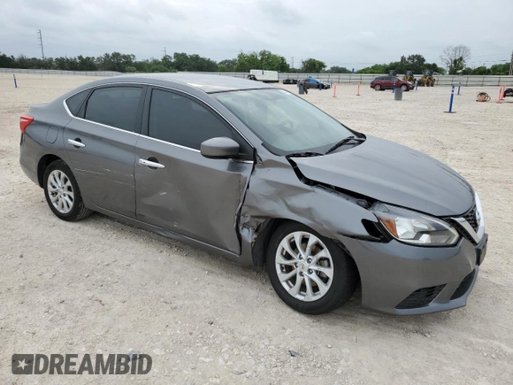 2019 Nissan Sentra SV with VIN 3N1AB7AP7KL622350, listed as a Copart auction lot 53749395 with 69,131 mi miles and Salvage Title. Bid and sale history available at DreamBid. Image 4.